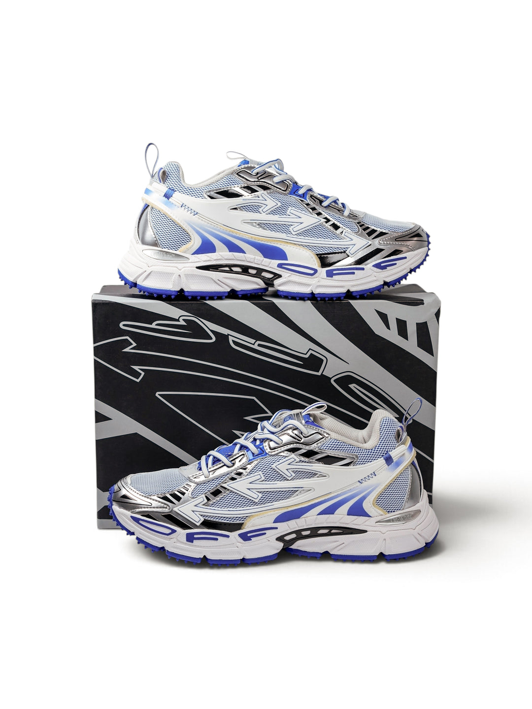 Be Right Back Sneakers White / Blue
