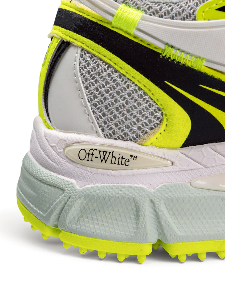OW Be Right Back Sneakers White / Hex Green
