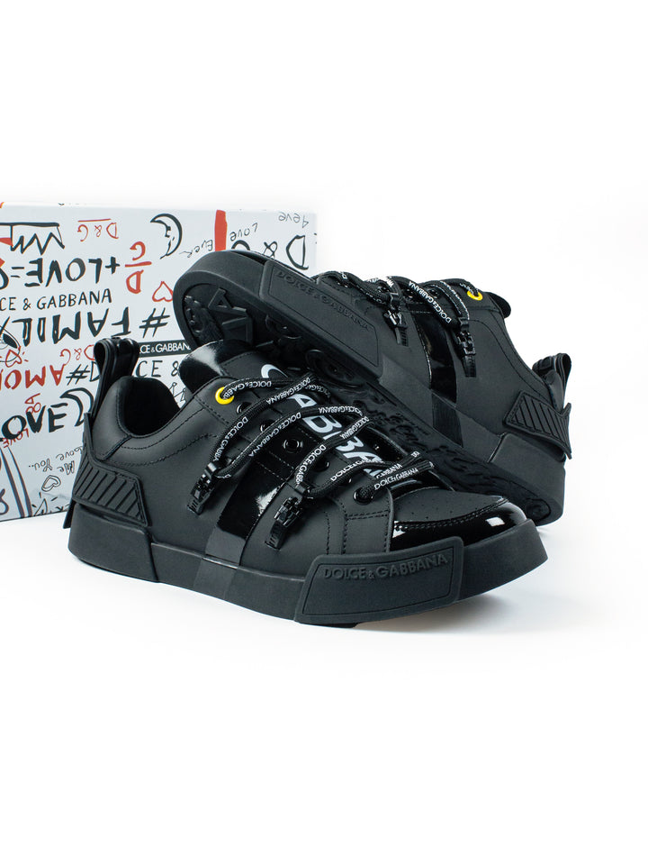 D&G Black Sneakers