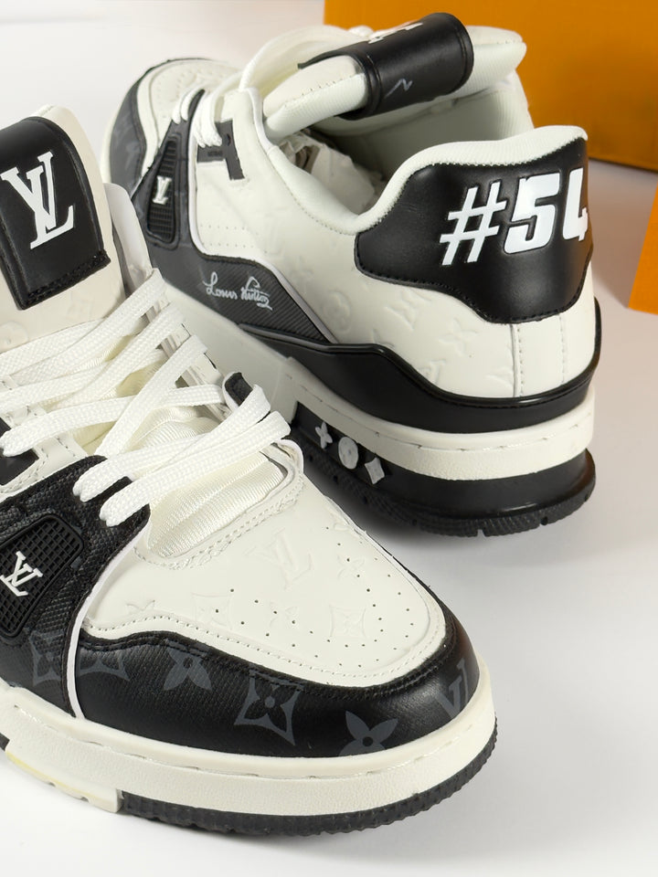 Louis Vuitton LV Trainer #54 Black White