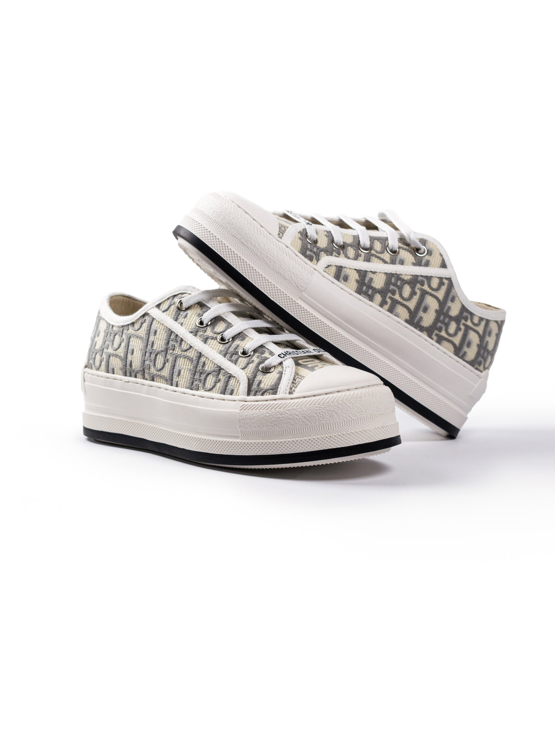 CD White Low-Top Sneaker