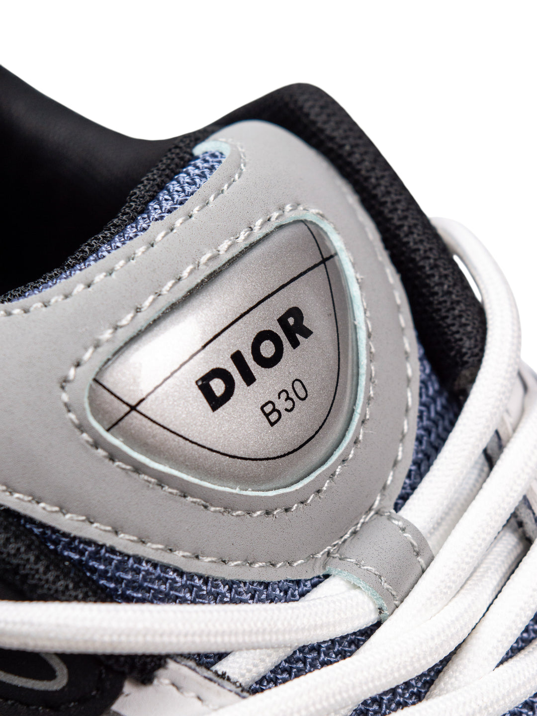 CD B30 Blue/White/Black Sneakers (Reflective)