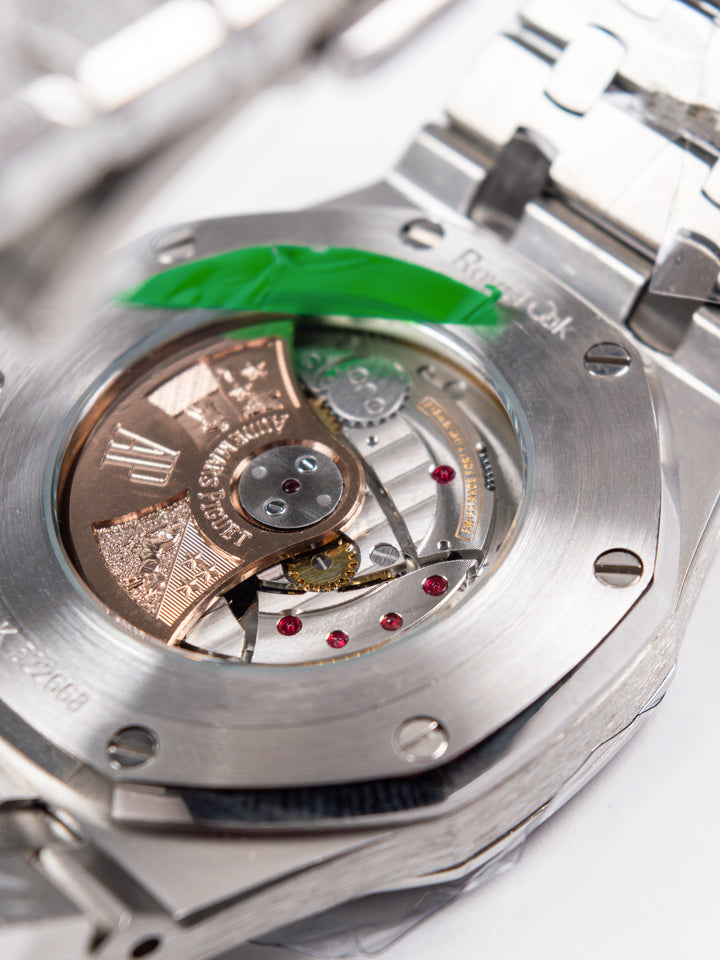 A5 AP Men's Royal Oak 41mm – Silver Dial / Fully Iced-Out