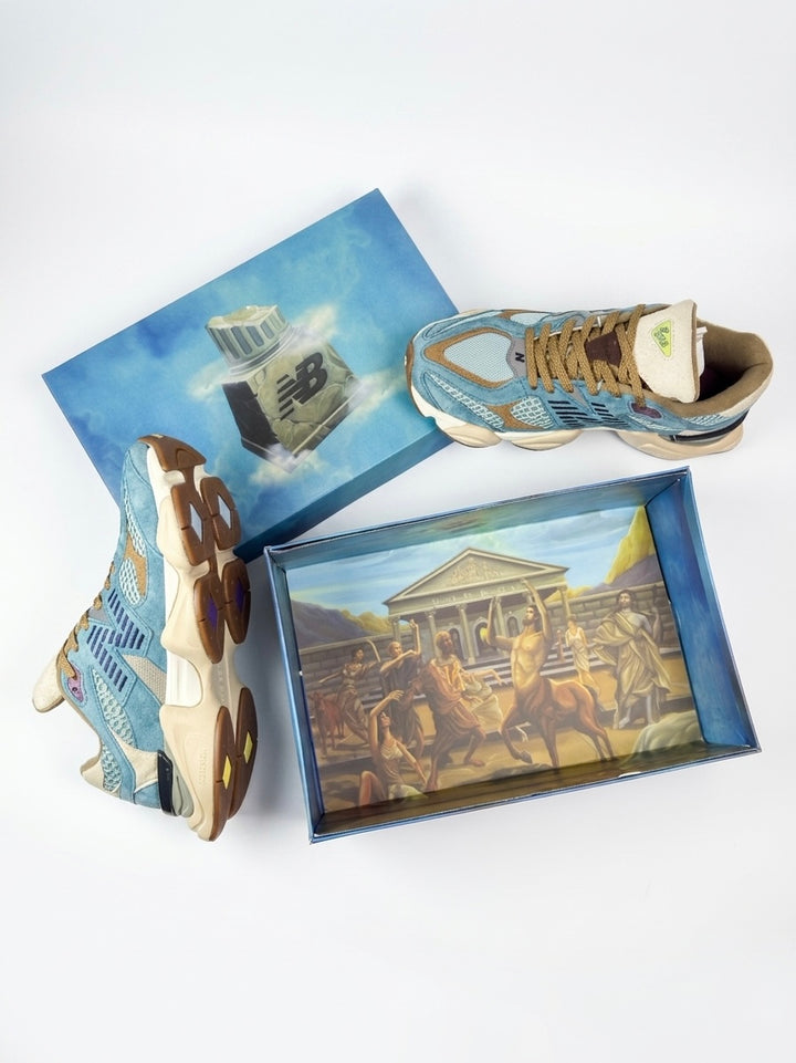 NB Blue/Brown/Beige Sneaker