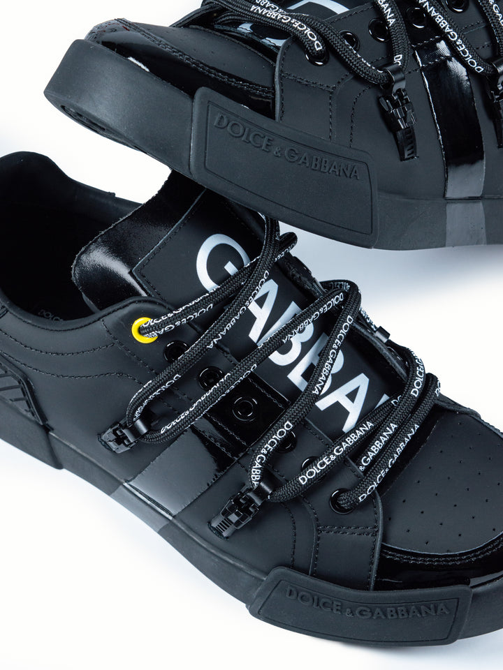 D&G Black Sneakers