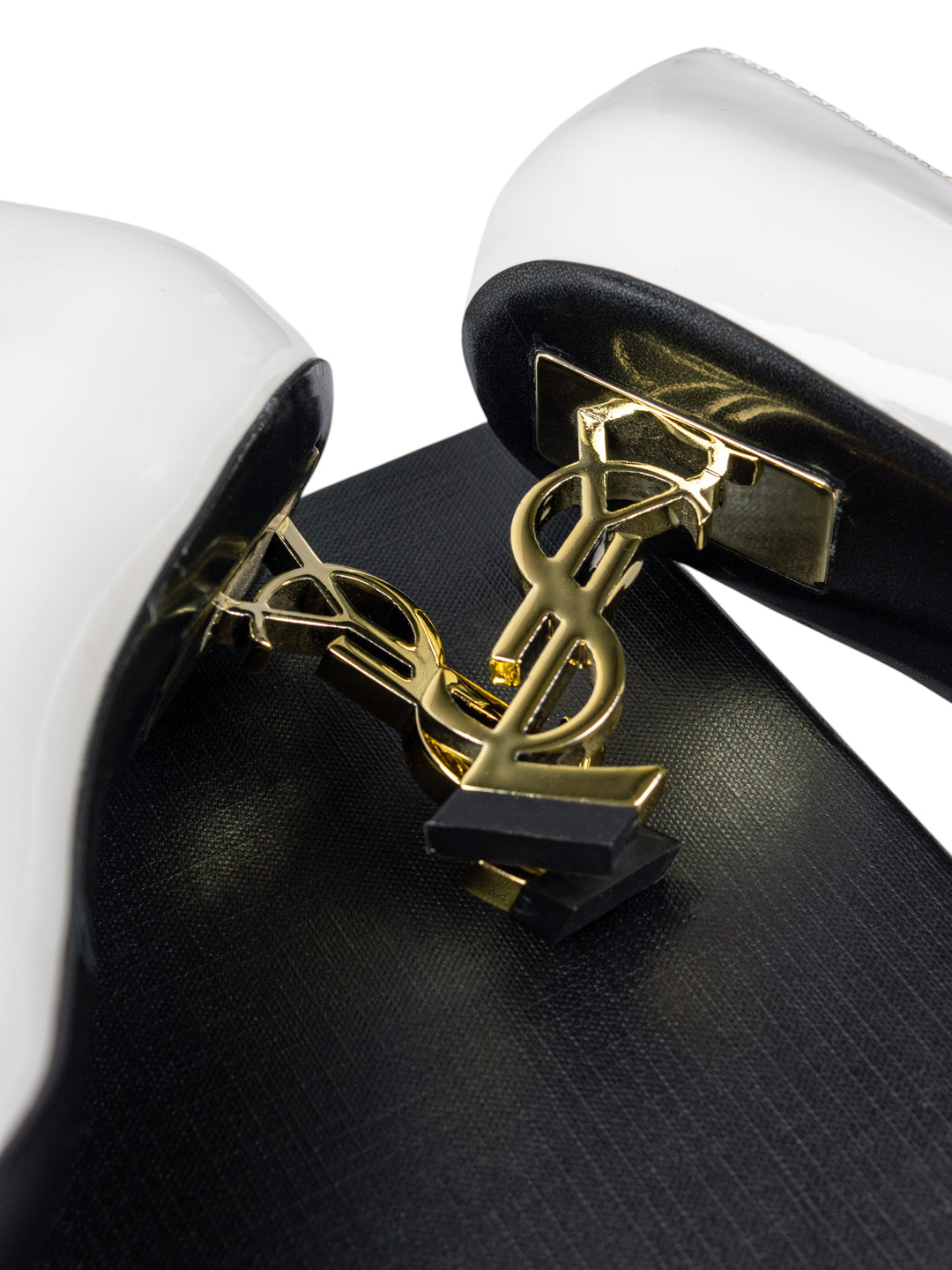 YSL High-Heels White Closed