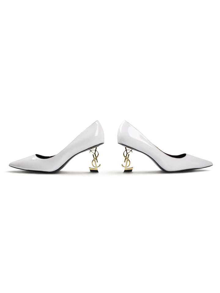 YSL High-Heels White Closed