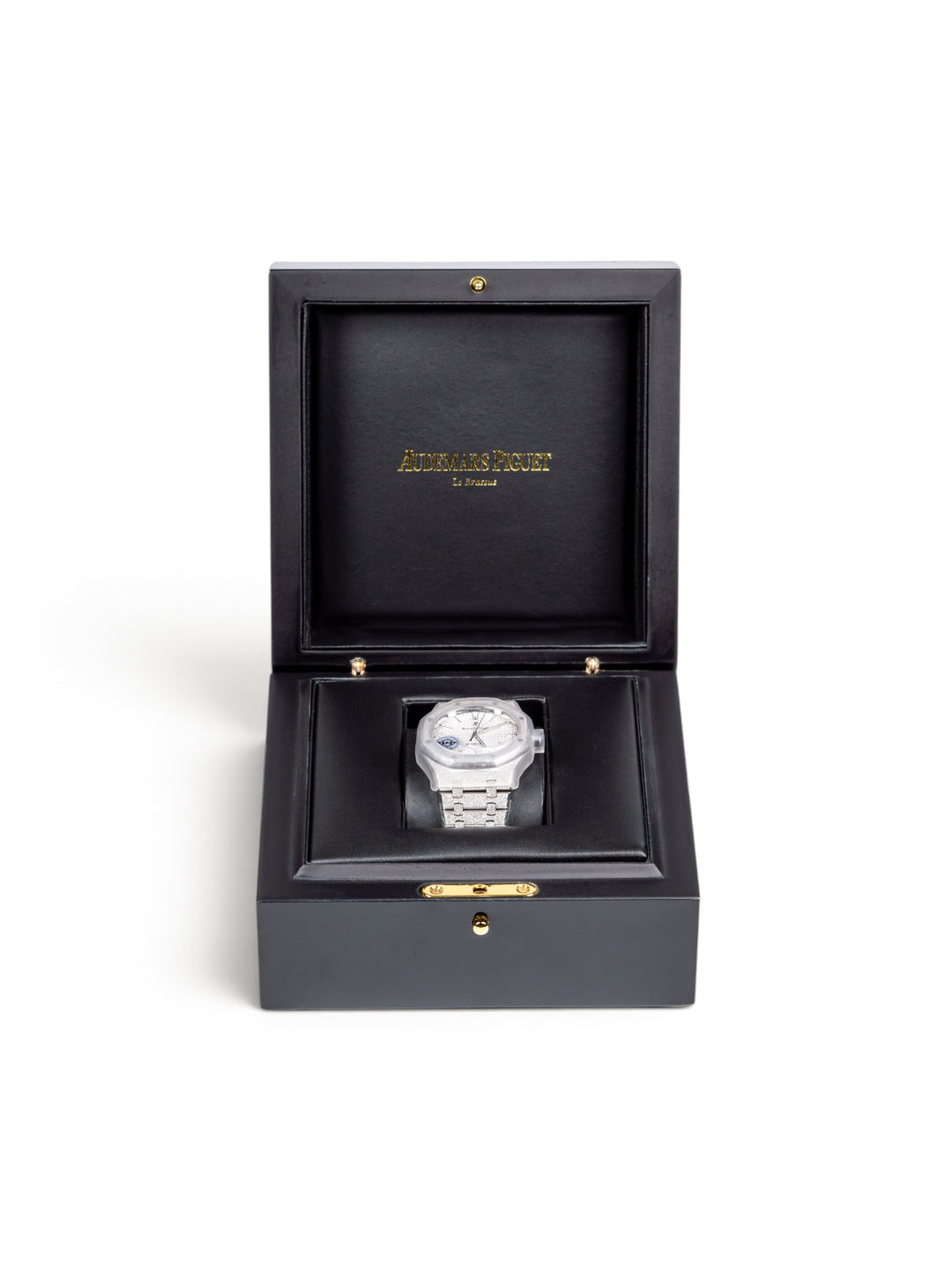 A5 AP Men's Royal Oak 41mm – Silver Dial / Fully Iced-Out