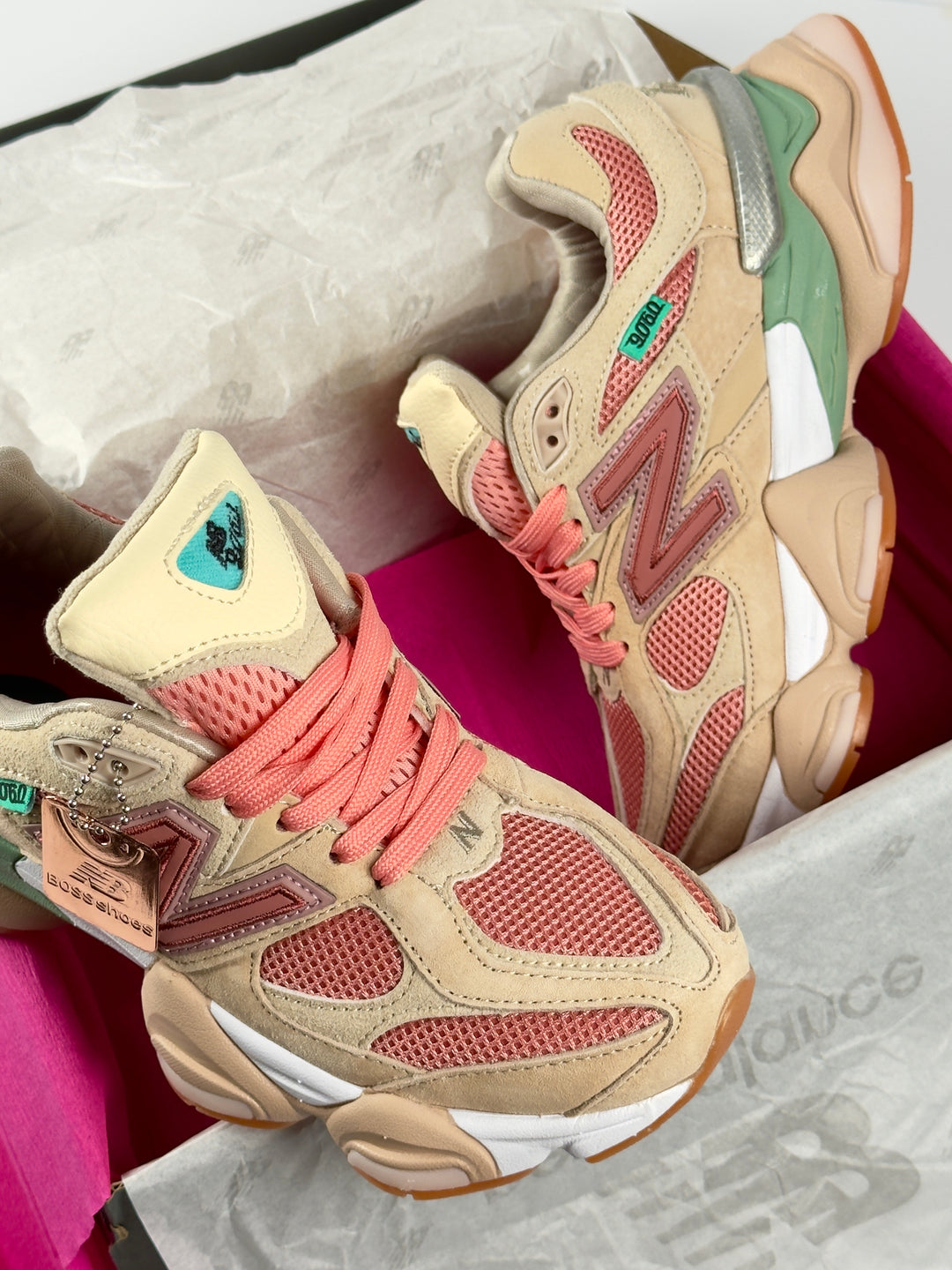 NB Colaboration Pink / Green / Beige
