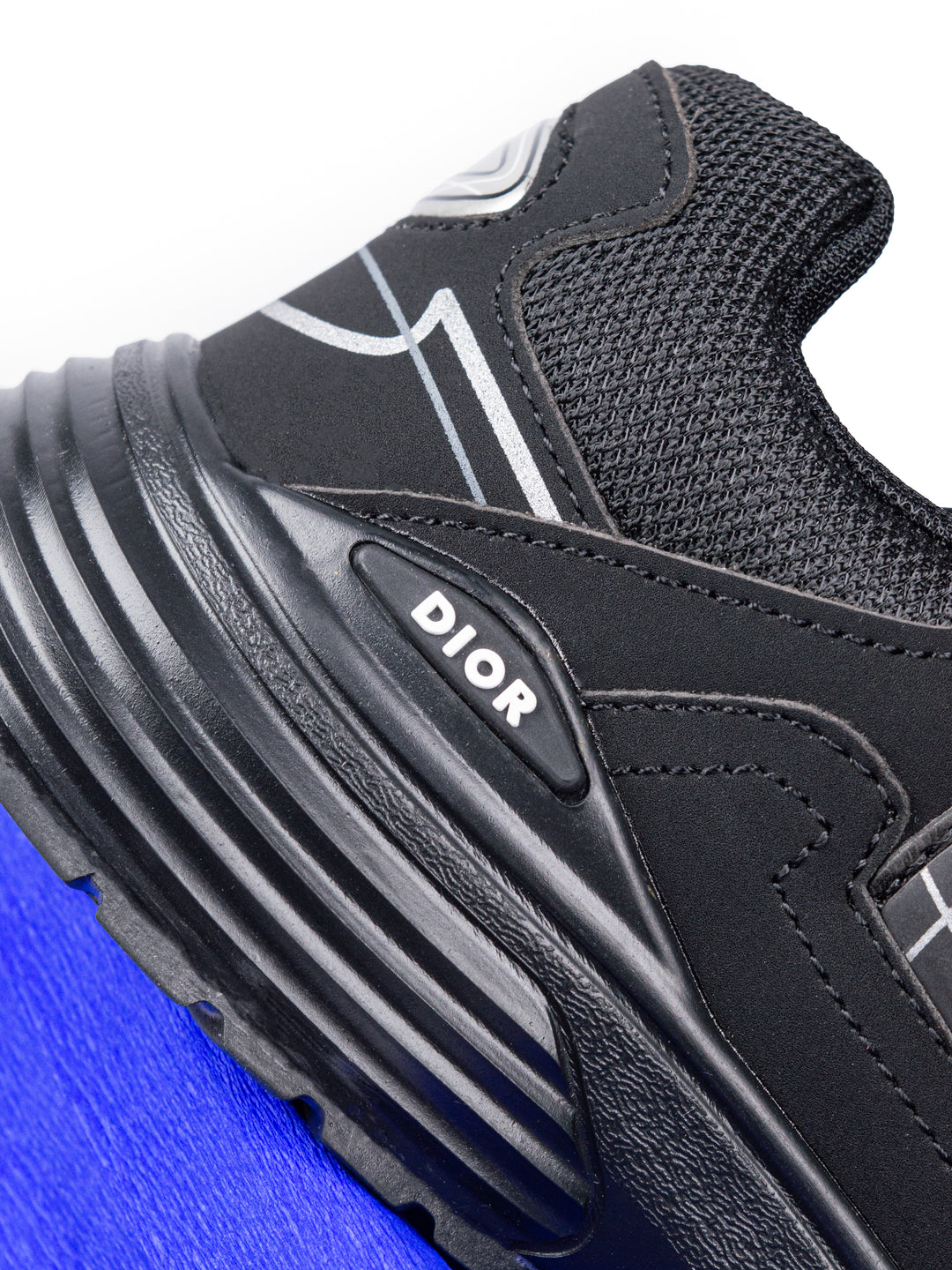 CD B30 Triple Black Sneakers (Reflective)