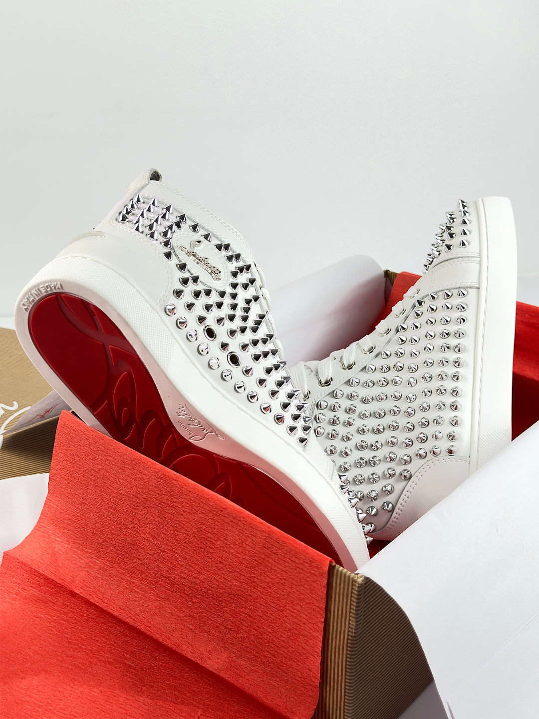 Loubs High-Top White