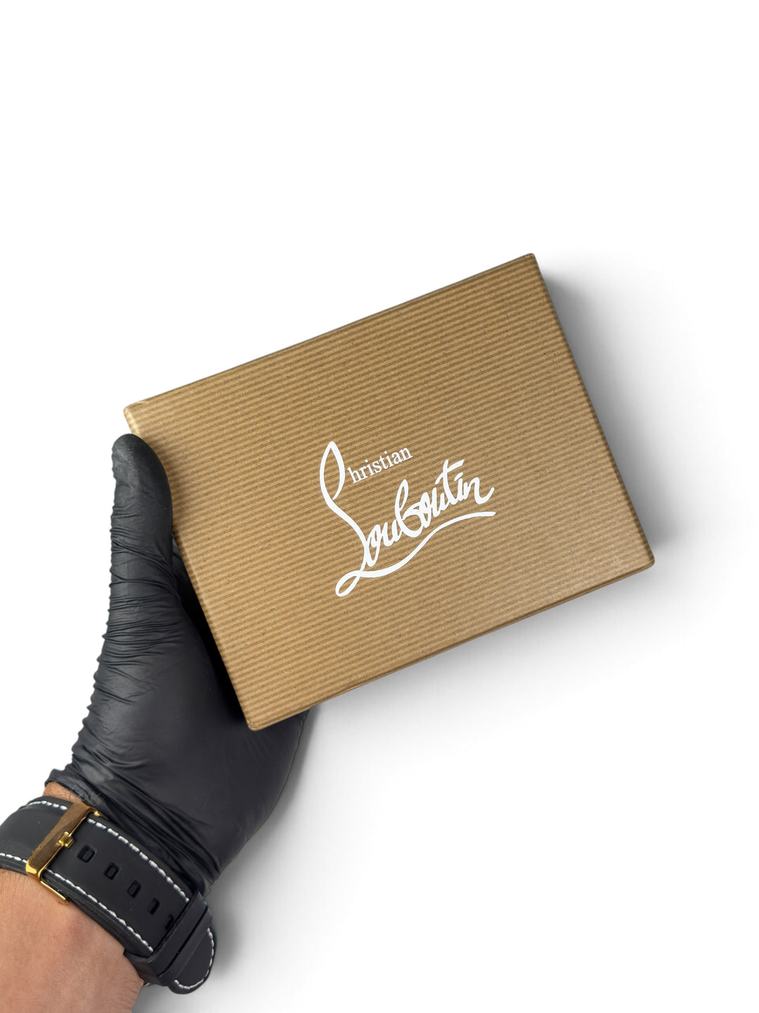 Loub Spikes Wallet ( Grained Calfskin )