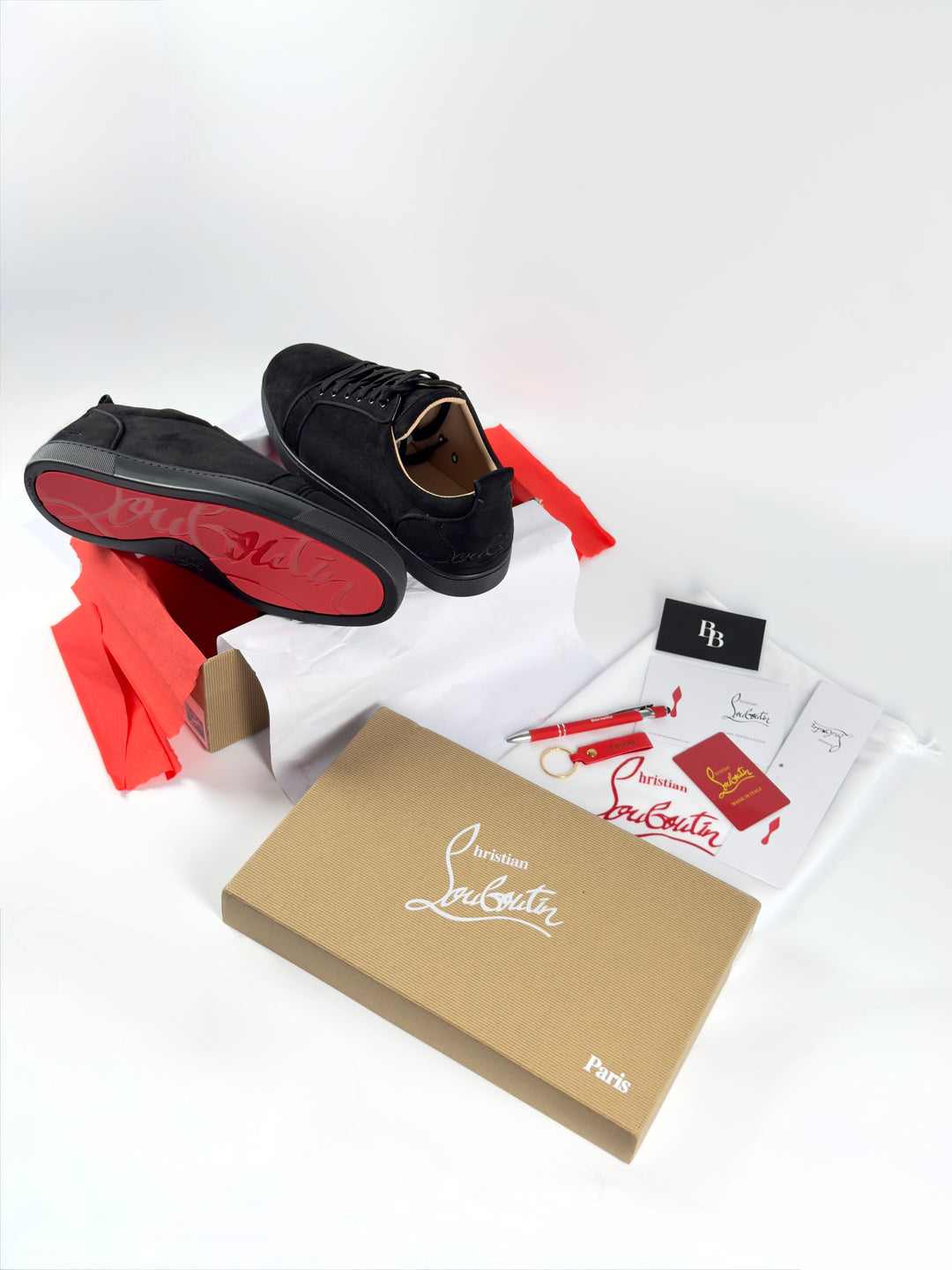 Loubs Junior Black Sneaker