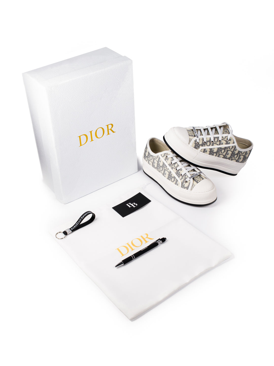 CD White Low-Top Sneaker