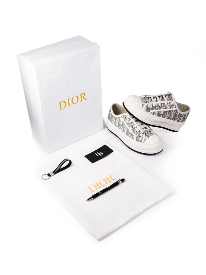 CD White Low-Top Sneaker