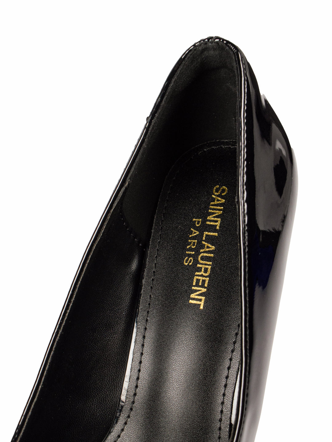 YSL Closed Heels Black / Gold