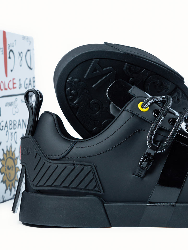 D&G Black Sneakers