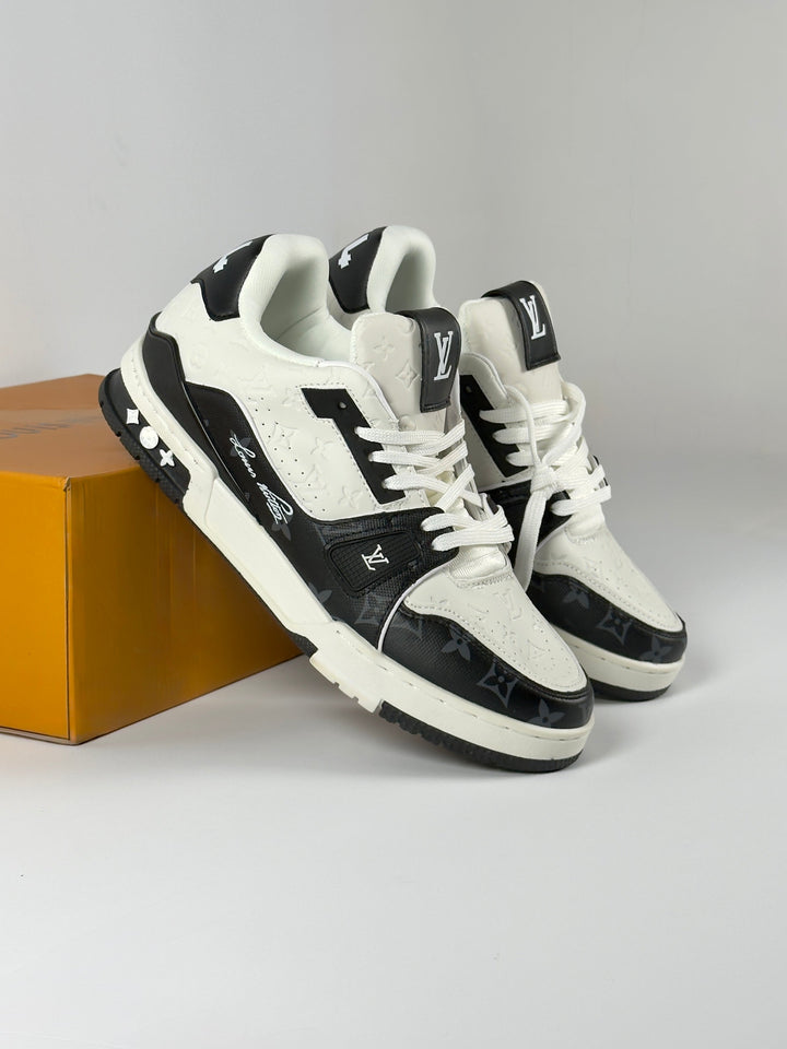 Louis Vuitton LV Trainer #54 Black White