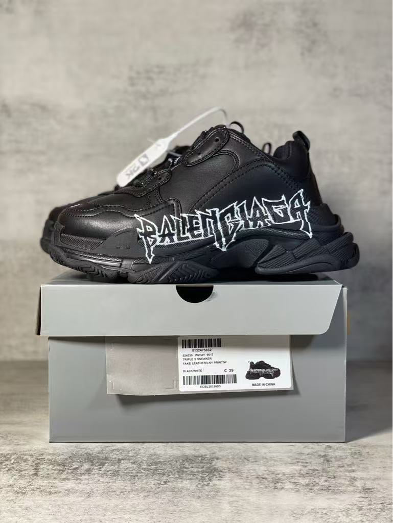 Balenciaga Triple S Sneaker 'DIY Metal