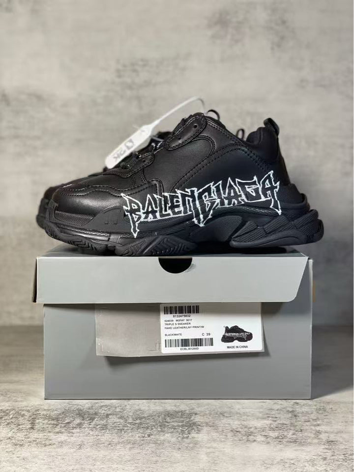 Balenciaga Triple S Sneaker 'DIY Metal