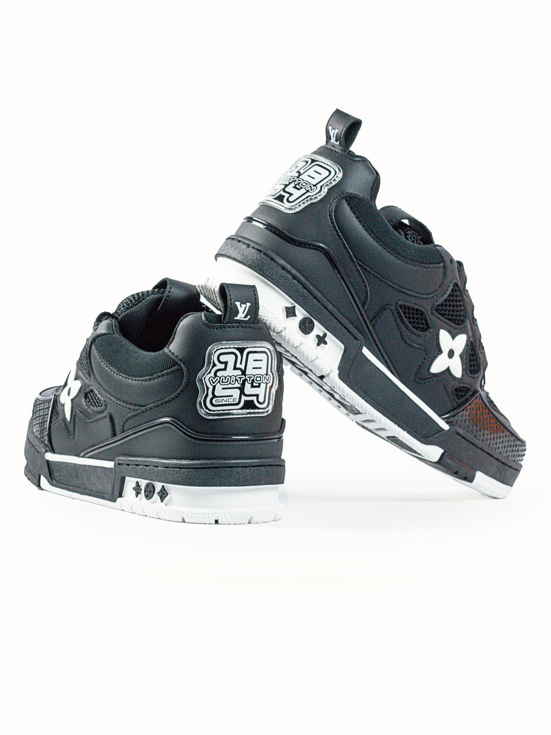 LV Skate Sneaker Black / White