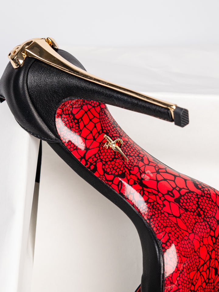 CP Golden Opened Heels