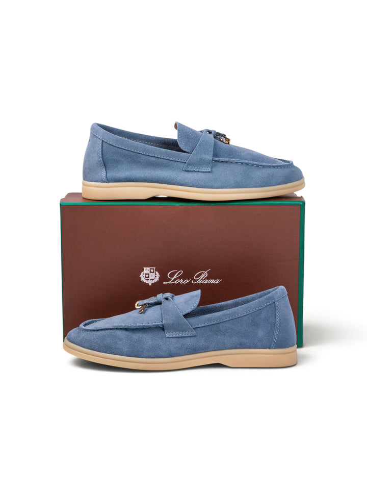LP Loafers Denim Blue Velour