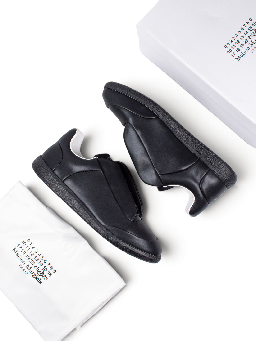 MM Low-Top Black Sneakers