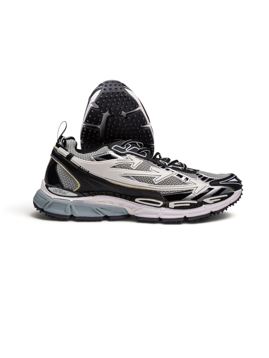 OW Be right Back Sneakers White / Black / Light Blue