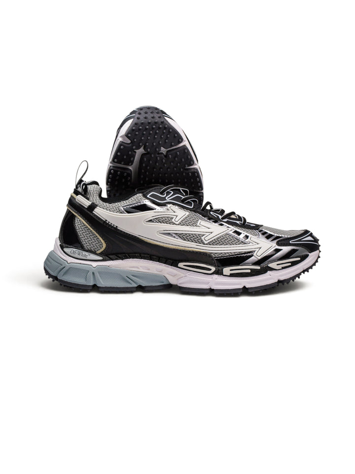 OW Be right Back Sneakers White / Black / Light Blue