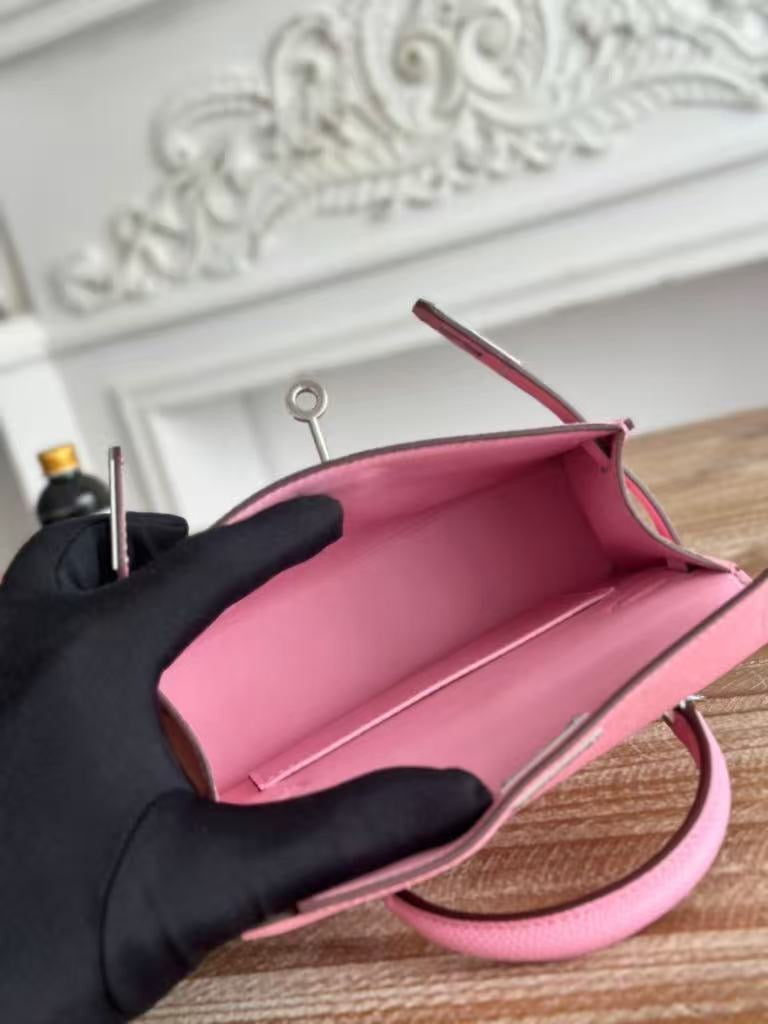 Hermes Kelly Sellier Bag Pink