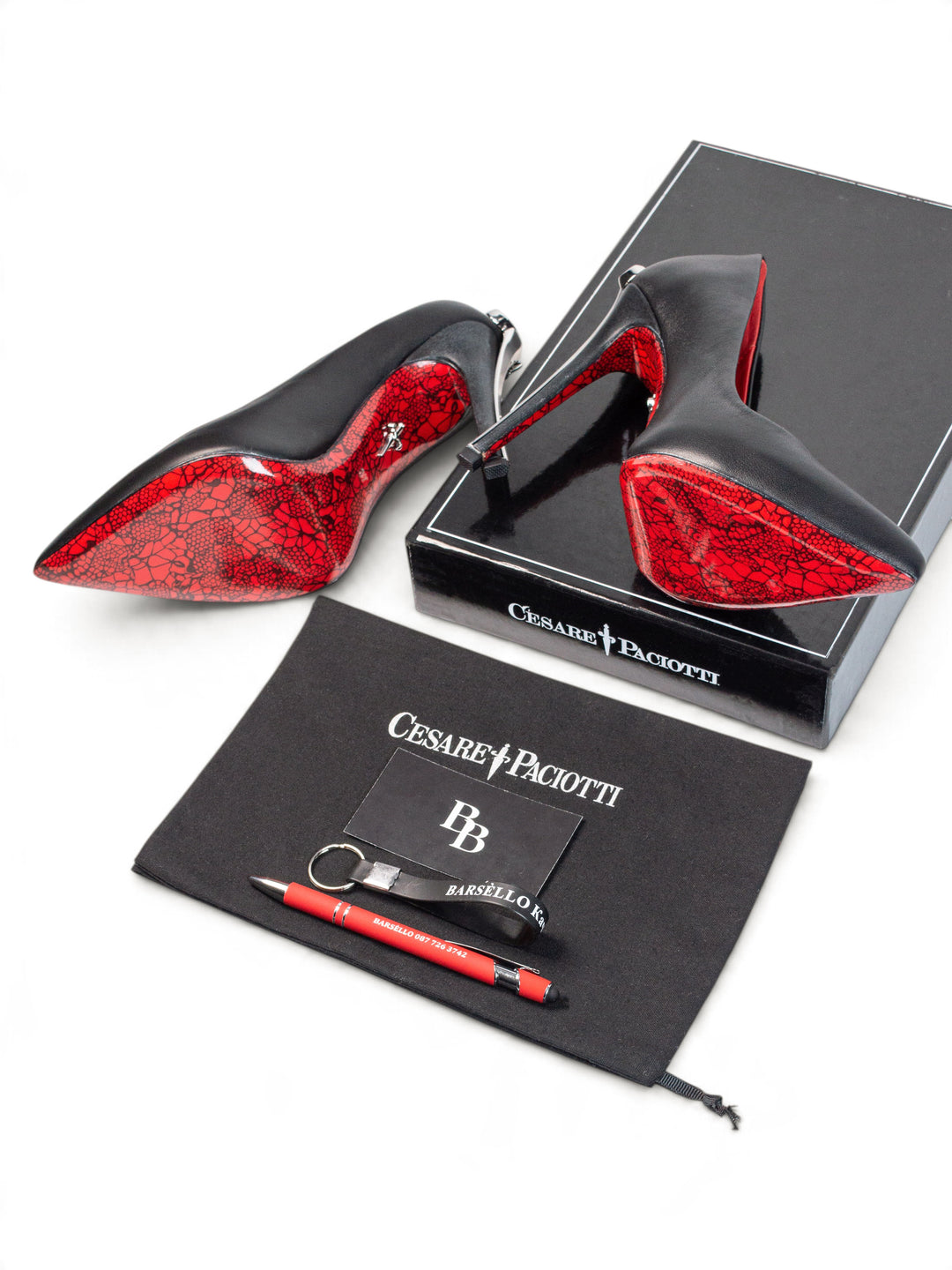 CP Silver Closed Heels