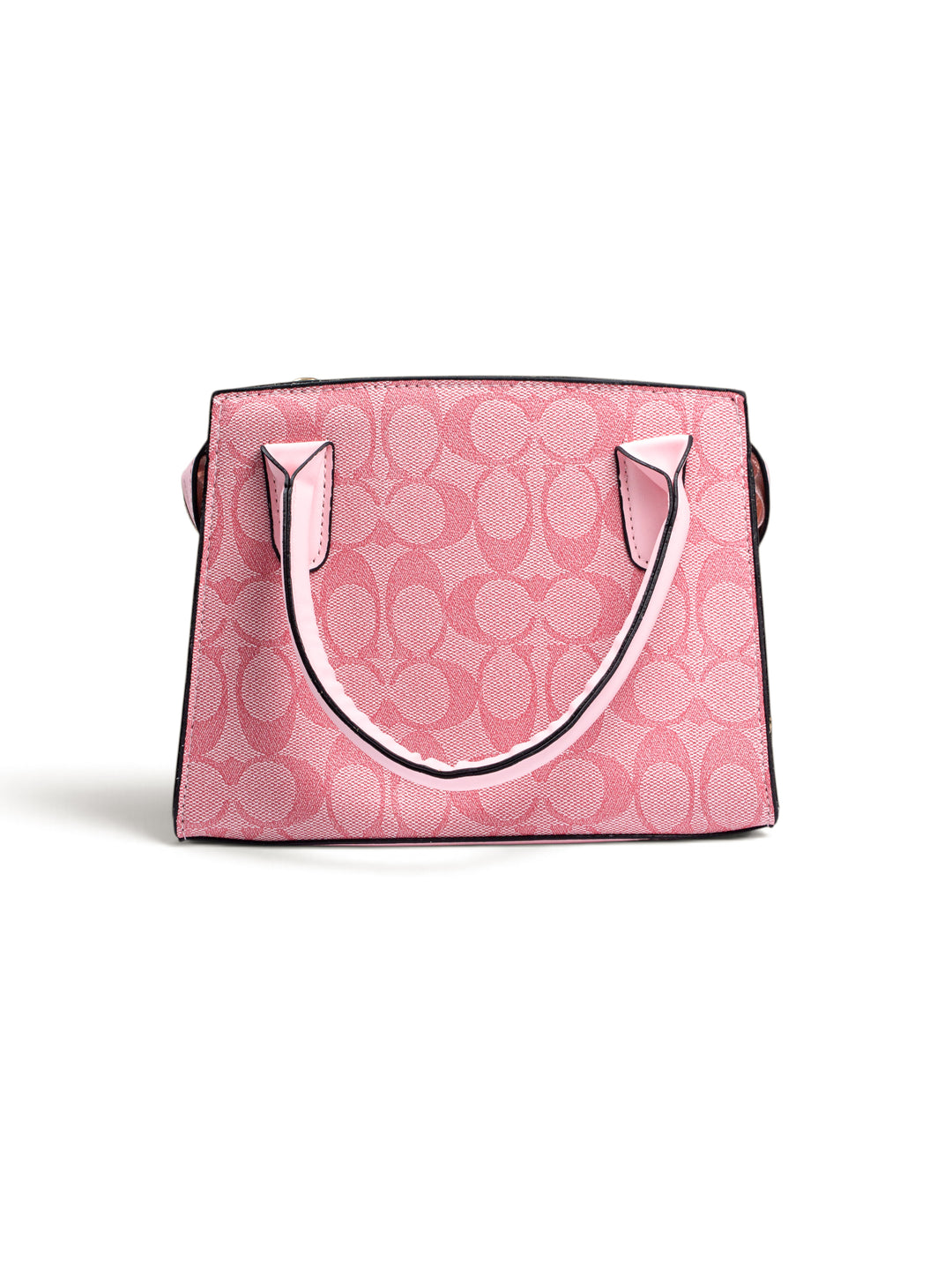 COACH Hand Bag Pink / White / Gold