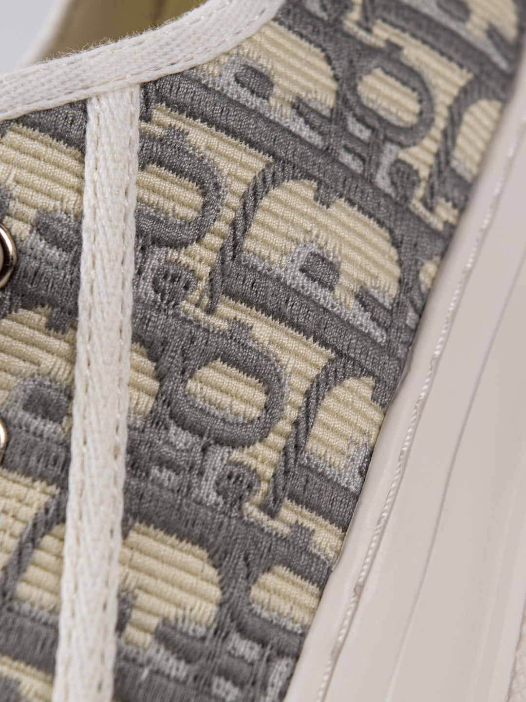 CD White Low-Top Sneaker