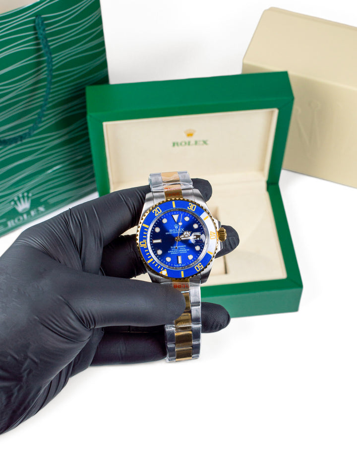 A3 RLX Men's Submariner – Blue Dial / Two-Tone