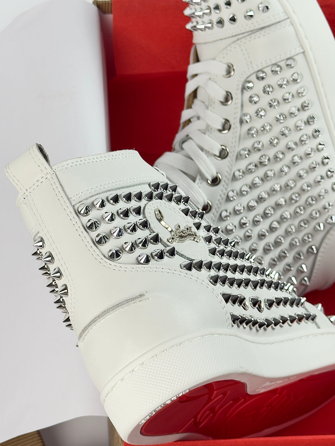 Loubs High-Top White