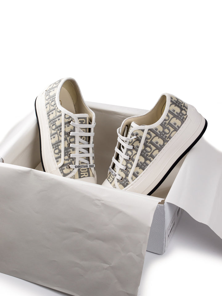CD White Low-Top Sneaker