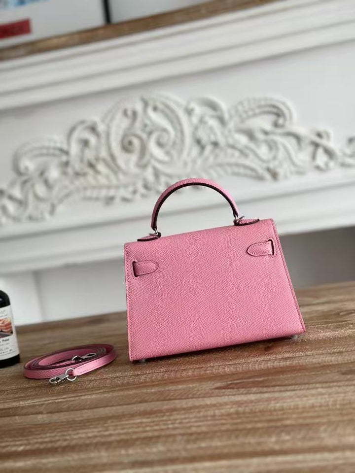 Hermes Kelly Sellier Bag Pink