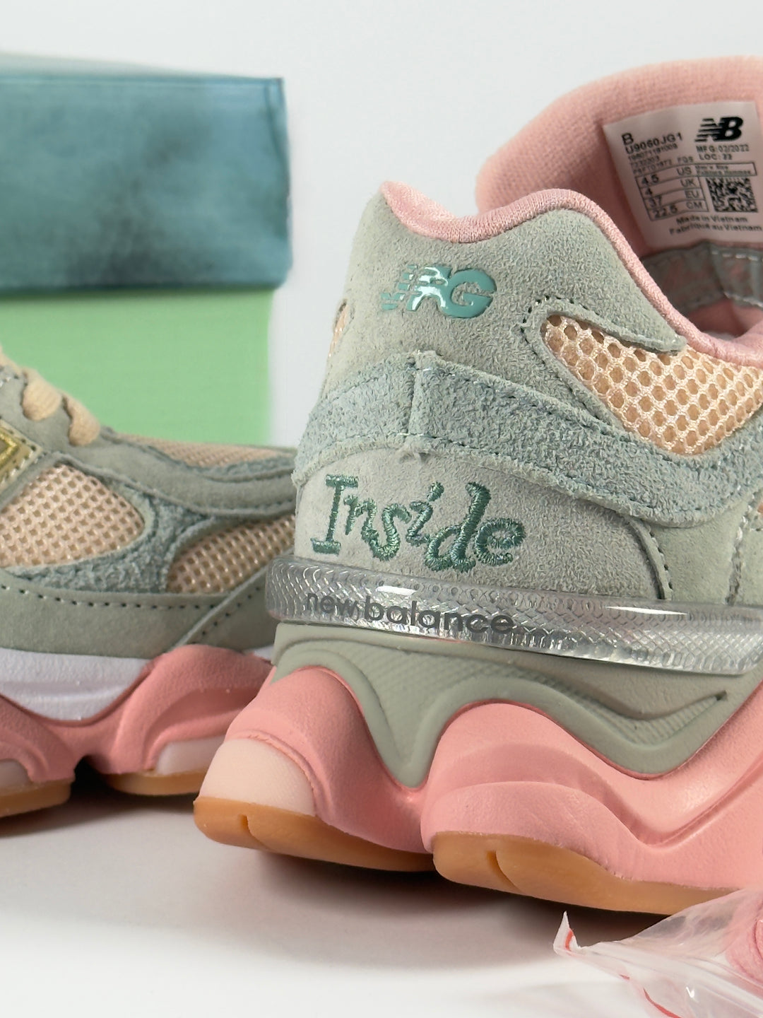 NB Colab Pink/Green Velour
