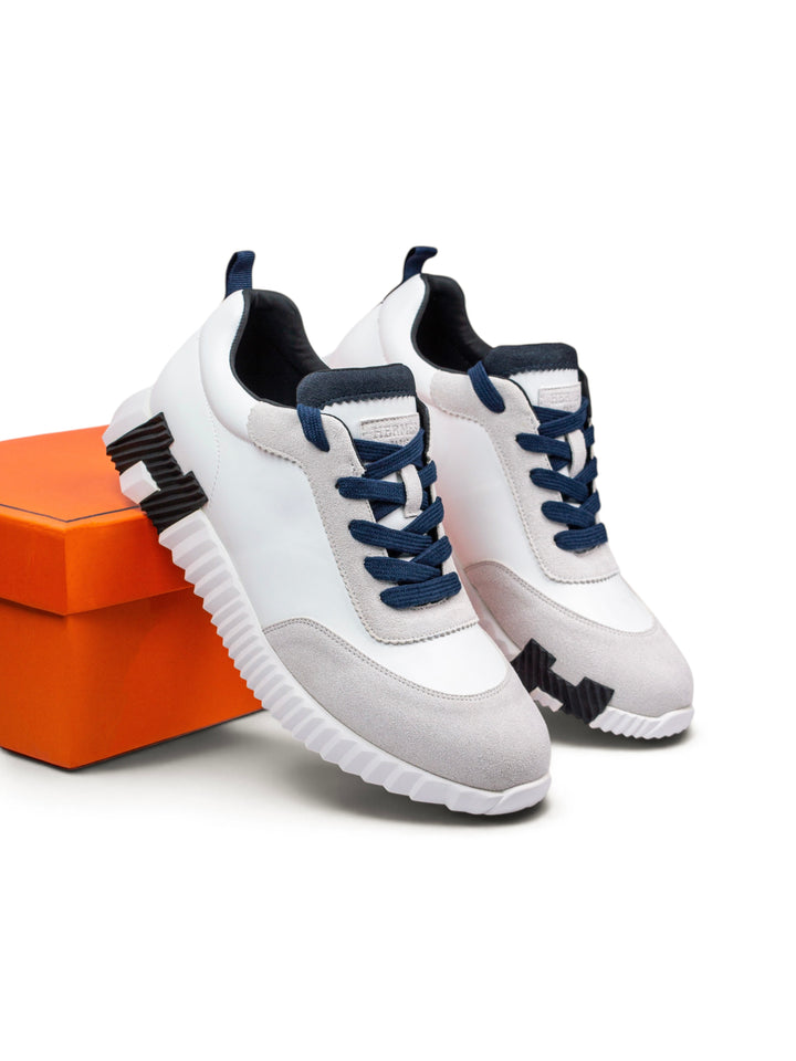 HRMS Sneaker  White / Black / Dark Blue Accent