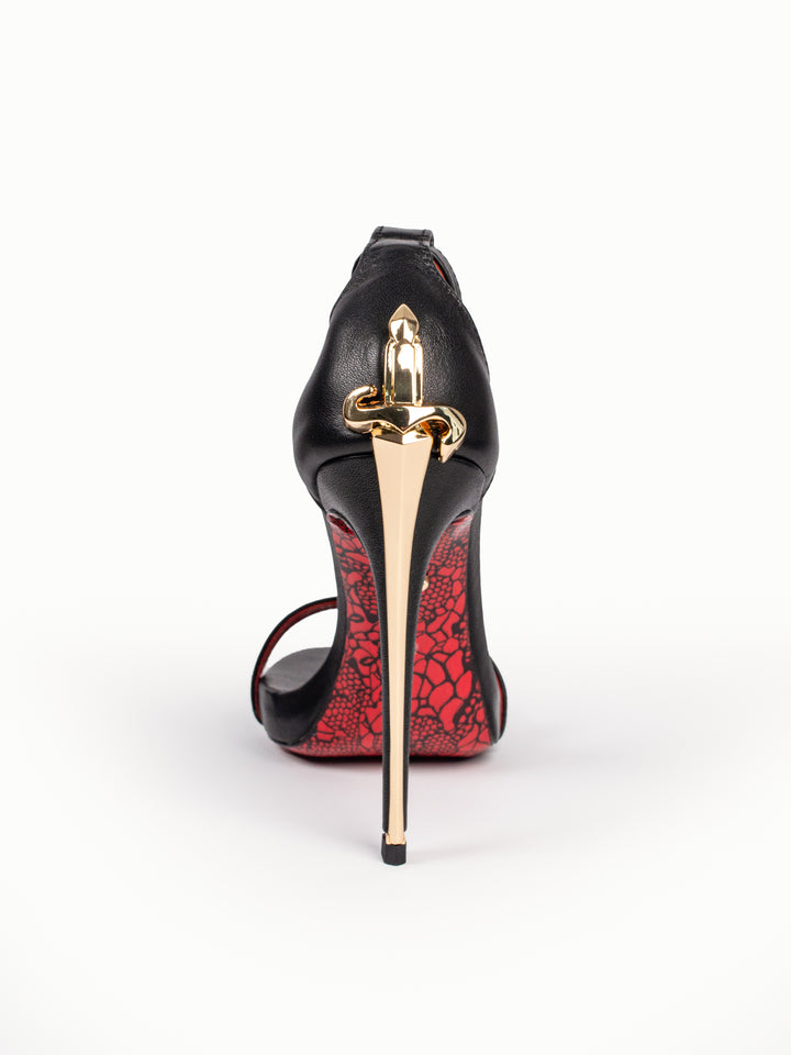 CP Golden Opened Heels