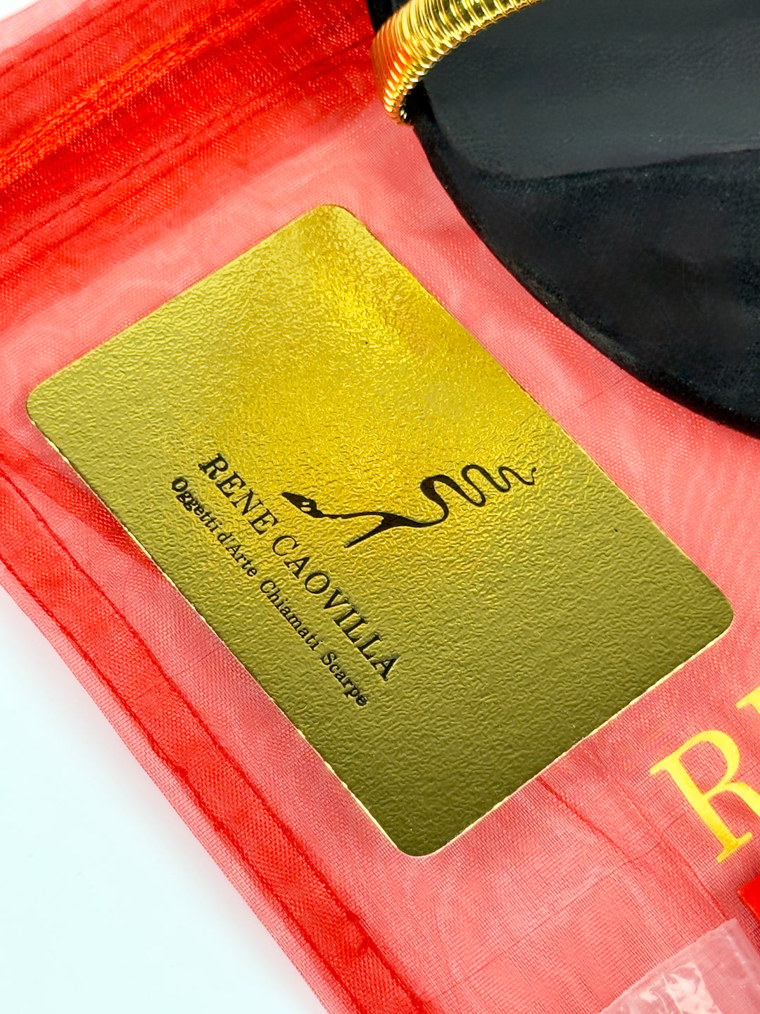 RC Heels Black / Golden