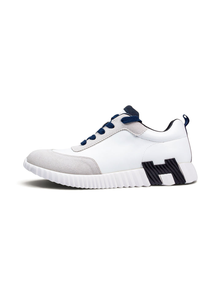 HRMS Sneaker  White / Black / Dark Blue Accent