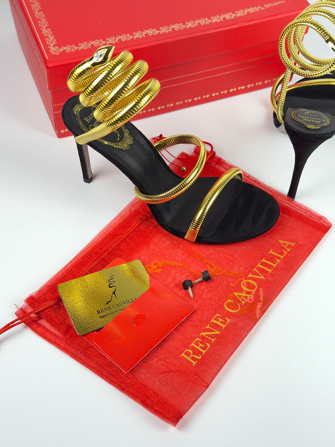 RC Heels Black / Golden