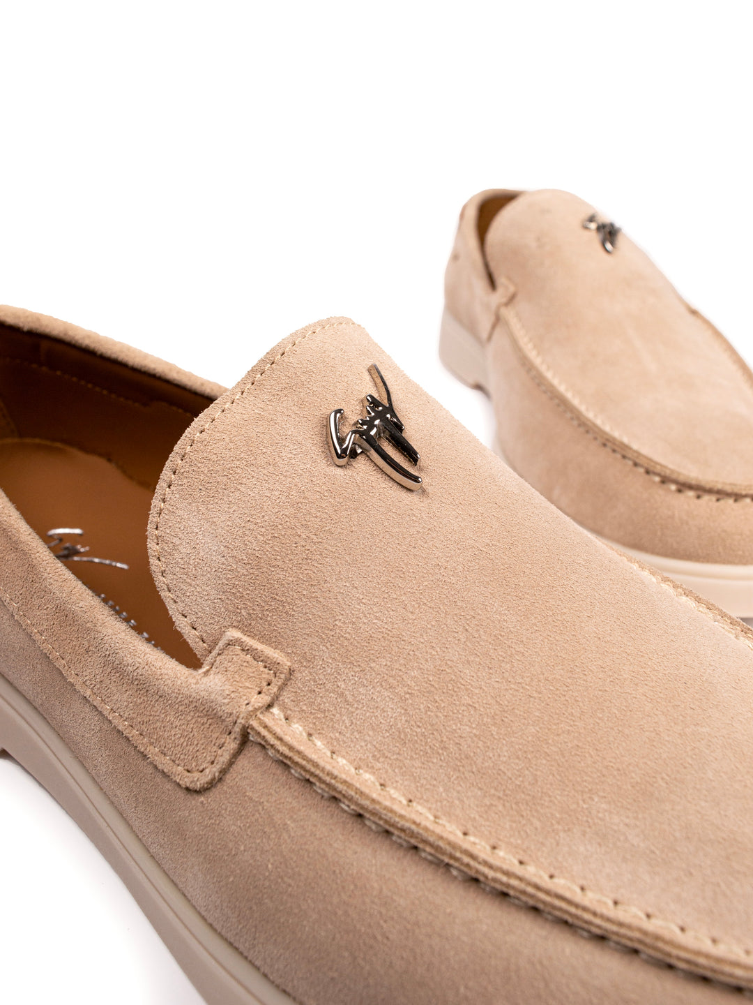 ZNTI Loafers Beige Flat