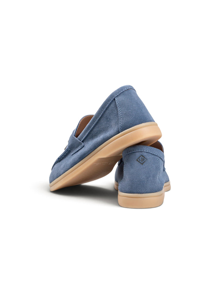 LP Loafers Denim Blue Velour