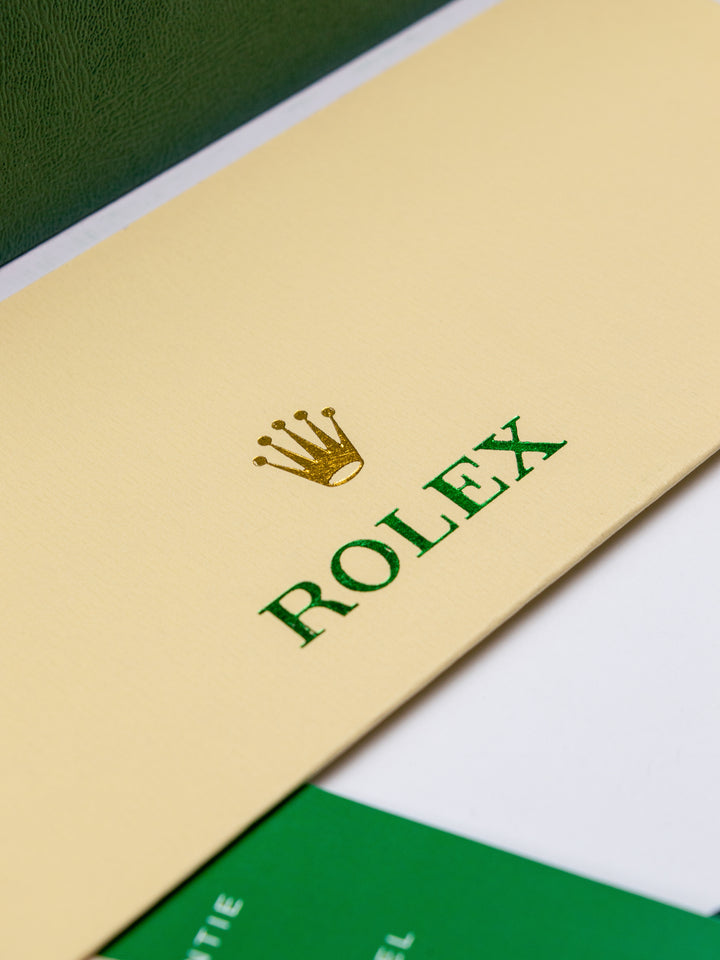Men's watch RLX Datejust 36 – Green Roman Dial / Two-Tone