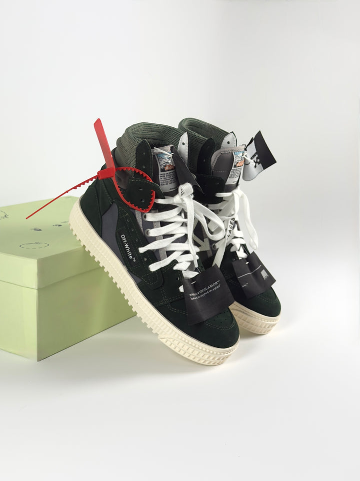 Off-White Off-Court High Dark Green