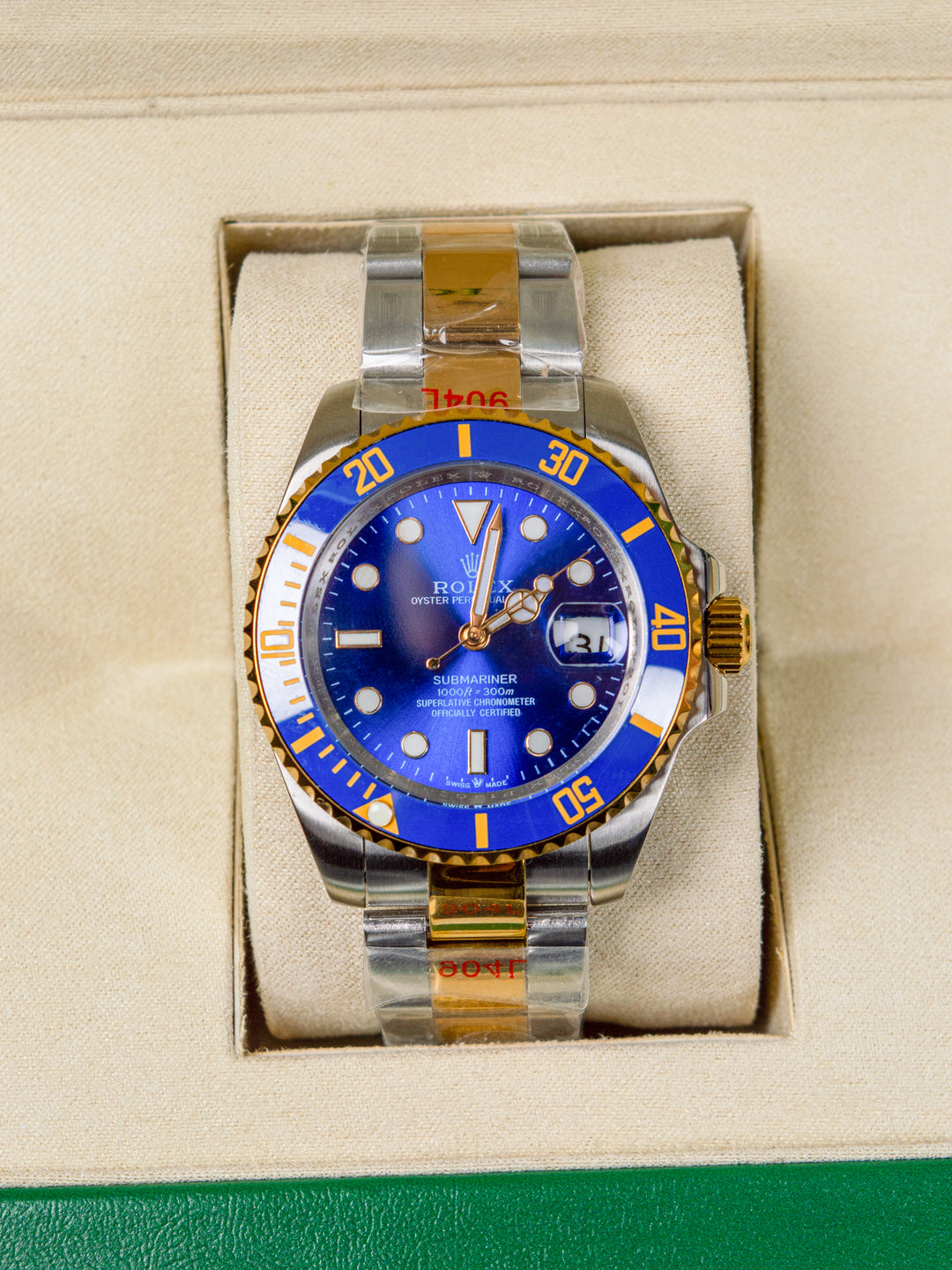 A3 RLX Men's Submariner – Blue Dial / Two-Tone