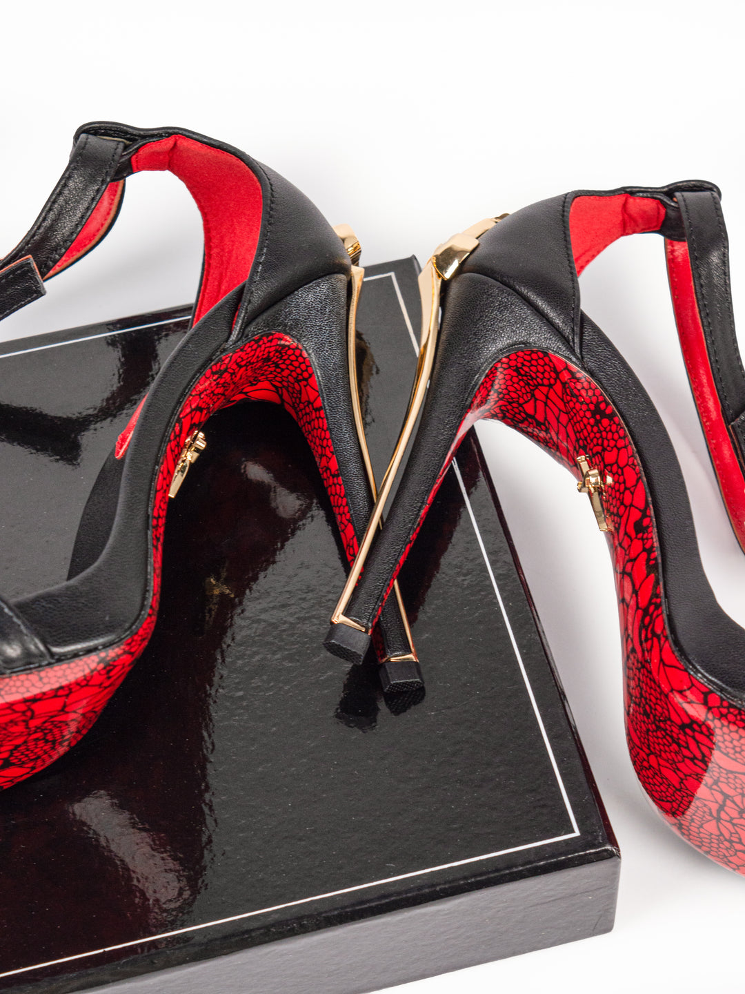 CP Golden Opened Heels